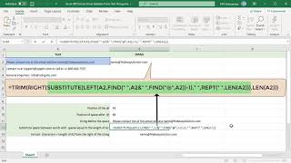 How to Extract Email Address from Text in Excel - Office 365