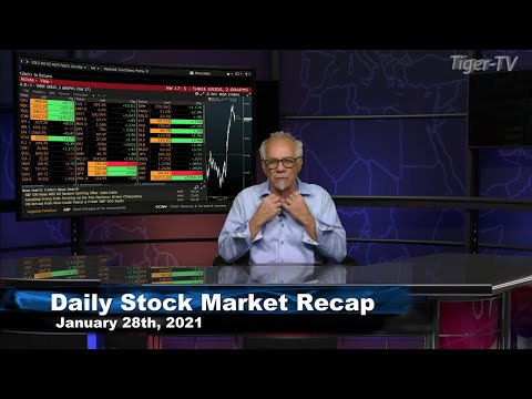 January 28th, Daily Stock Market Recap with Tom O'Brien - 2021