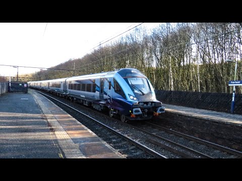 **TPE Nova 3 TEST** DRS Class 68 No. 68028 on 3Q99 Scarborough - Manchester Int Dpt on 28.01.19 - HD