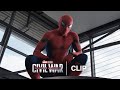 Sam And Bucky VS Spidey Captain America Civil War Official Clip