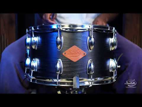 1408 series Snare DrumDepth Charge 8” Deep Shell; This 14 Inch Heavy Snare with an Deep Metal Drum Shell delivers a powerful and resonant sound, the basswood material gives it a punch perfect for punk, hard rock and metal, even gospel! image 13