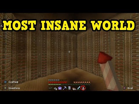 The Most Insane Survival Minecraft World Ever - (Realms Week 3)