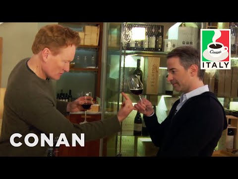 Conan & Jordan Schlansky's Italian Wine Tasting  - CONAN on TBS