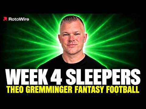 Thumbnail for Week 4 Fantasy Football Sleepers: Streamers & Stashes