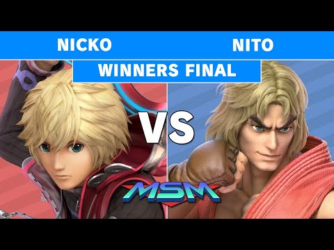 MSM 204 - Demise | Nicko (Shulk) Vs Nito (Ken) Winners Finals - Smash Ultimate