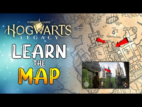 Hogwarts Legacy - Let's Learn the Map! (Castle Tour) 🔥