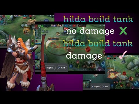 BUILD TANK NO DAMAGE?HILDA BUILD TANK TETAP OVER POWER
