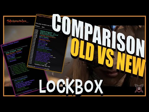 Neverwinter - Old VS New Lockbox Comparison !