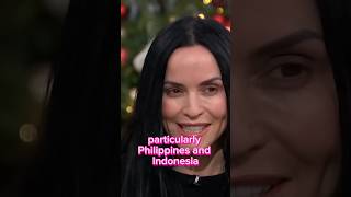 THE CORRS.(Andrea interview)She amazed and in love to the PHILIPPINES