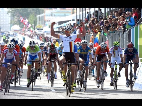 Junior Men's Road Race Highlights - 2014 Road World Championships, Ponferrada, Spain