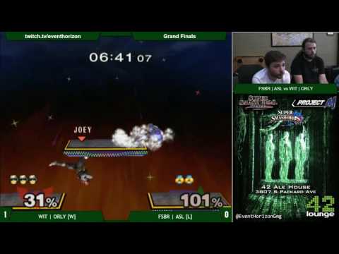 Construct 58 - WIT | ORLY vs FSBR | ASL - Melee Grand Finals