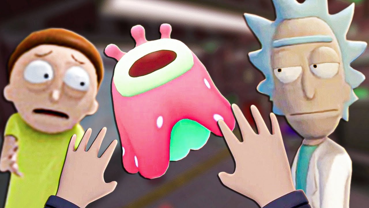 OQUE ACONTECE SE EU CHOCAR O OVO NO RICK AND MORTY VR