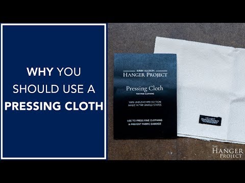 YouTube video about: What is a press cloth for ironing?