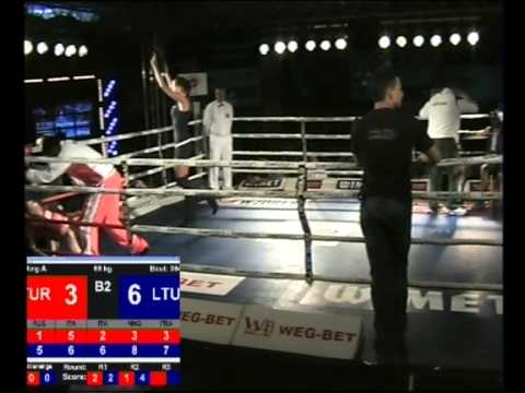 STAMM 2011 finał 64kg KOROGLU Abdulkadir vs KAVALIAUSKAS Egidius