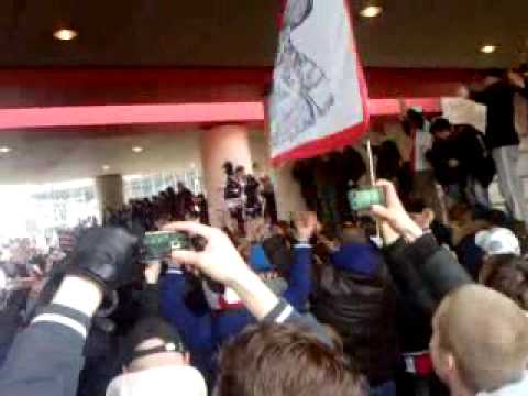 Corteo VAK 410 Dale AFC AJAX -vs- P$V