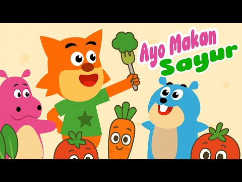 Let's Eat Vegetables - Children's Song About Vegetables & Healthy Living | Bebiyu