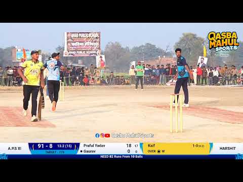 Final 🔶 Harshit XI vs   A.P. S XI || K.P. L Karamanda Premiere League Ayodhya