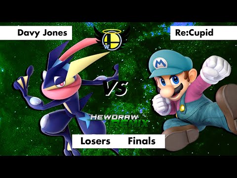 Davy Jones (Greninja) VS Re:Cupid (Mario) | NOTCADE Summer Series #8 - HDR Losers Finals