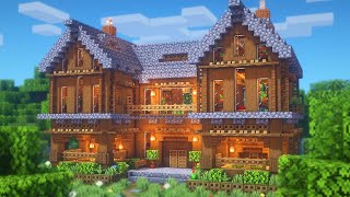 Download lagu Minecraft: How to Build a Large Spruce Mansion | Large Survival Base Tutorial mp3 Download lagu Minecraft: How to Build a Large Spruce Mansion | Large Survival Base Tutorial mp3
