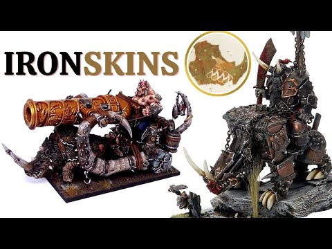 Tyrant Ghark, the Ironskin tribe + IRONBLASTER! warhammer 3 ogre kingdoms lore