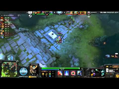 ESL One DotA 2 Turnuvası - Alliance vs. Invictus Gaming 1. Maç