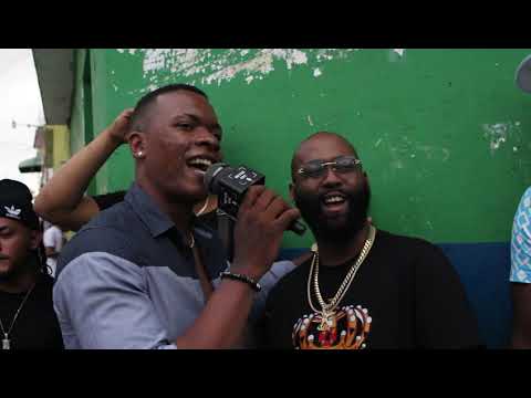 DIXSON WAZ JUNTO AL FOTHER DETRAS DE CAMARA "TE PRENDO". SOBRE RAPIDO Y FURIOSO 9