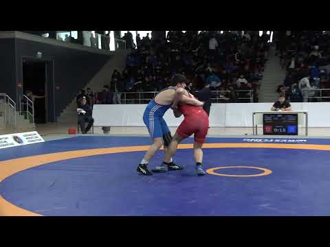 1/2 final GR - 97 kg: Nuran İsayev - Qədir Zülfüqarlı