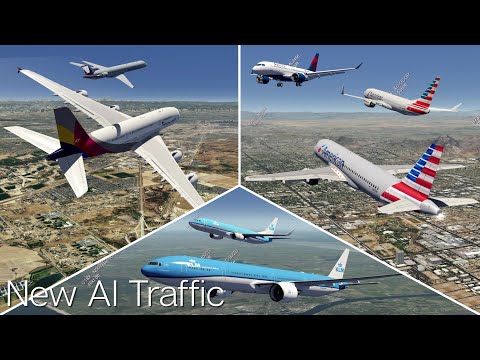 NEW AI Traffic In Aerofly FS 2 PC!