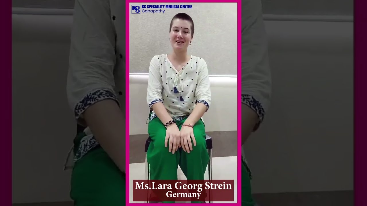 KG Hospital foreign patient video testimonial