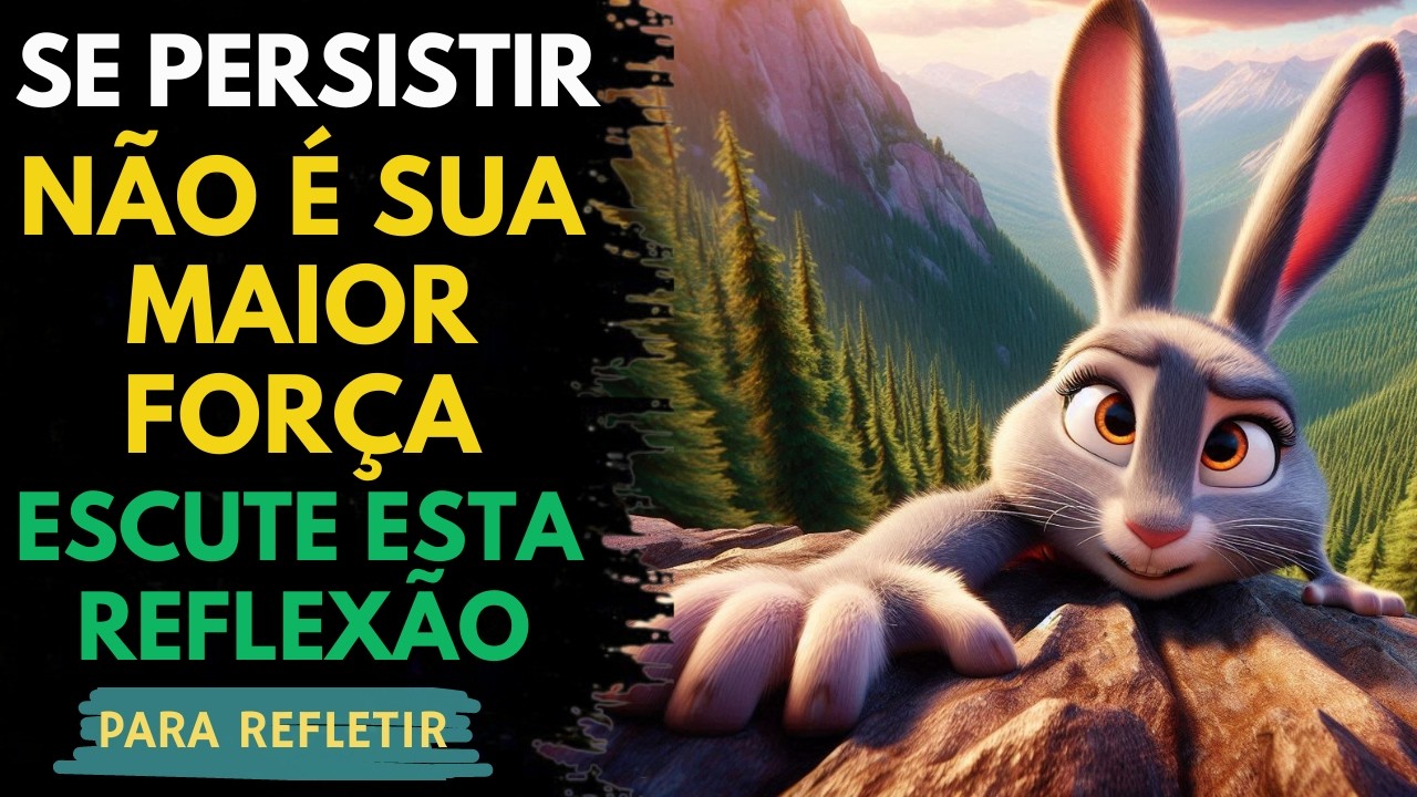 A Persistência Constrói Vencedores | A Lebre Que Não Desistiu de Seus Sonhos