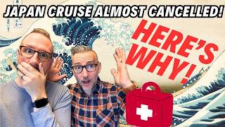 We almost cancelled our JAPAN cruise! DIAMOND PRINCESS #Japan #princesscruises