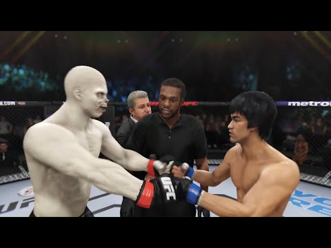 Dead Walker vs. Bruce Lee (EA Sports UFC 3) - Rematch - Epic Battle 💯 🐲 - Dragon Fights 🐉