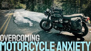Overcoming Motorcycle Fear & Anxiety | Relaxing Triumph Bonneville T120 Ride In The Forest