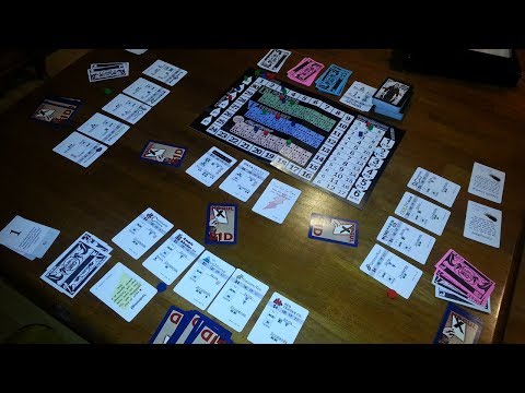 Mogul board game - example play 
