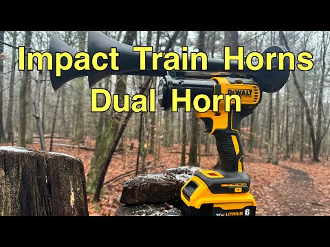 Impact Train Horns - Dual Horn