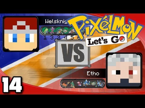 Pixelmon: Let's Go! - Ep. 14: Battling Etho with Sandstorm!