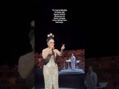 Duet Krisdayanti dan Anang Hermansyah di konser semesta.