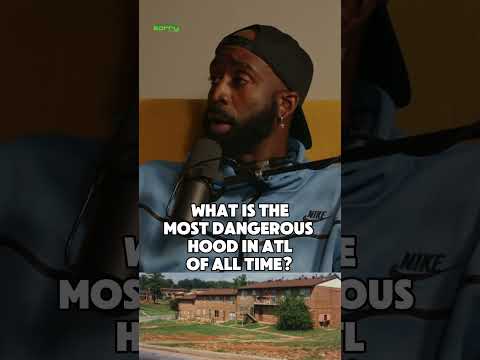 What Is The Most Dangerous Hood In Atlanta Of All Time⁉️😳 #shorts #atlanta