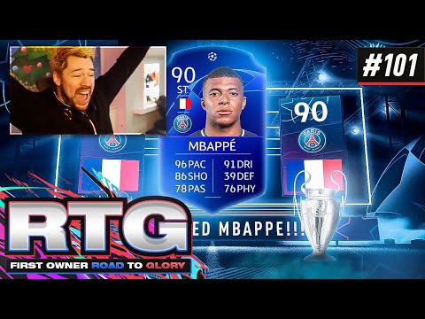 OMG WE PACK UCL MBAPPE!! - FIFA 21 First Owner Road To Glory! #101