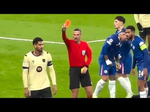 Ronald Araújo Red Card vs Chelsea
