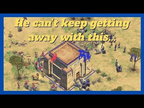 He Just Keeps Attacking... | Rapl (Hades) vs Joe (Isis) #aom #ageofempires
