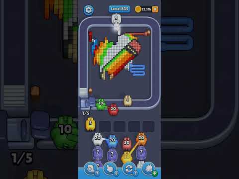 Pixel Flow Level 835 Walkthrough