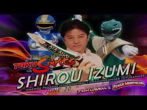 Super Sentai Zyuranger Dragon Ranger & Changeman TokuSpirits Power Morphicon Online Event Promo