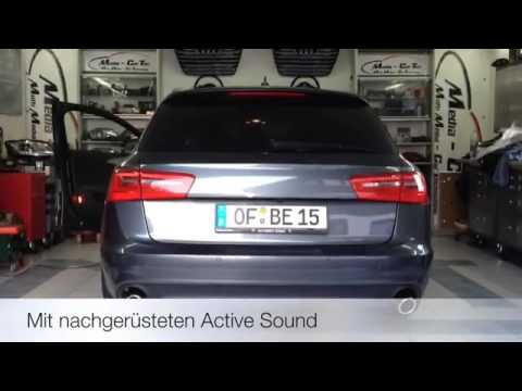 Nachrüstung eines Active Soundsystem beim Audi A6 4G