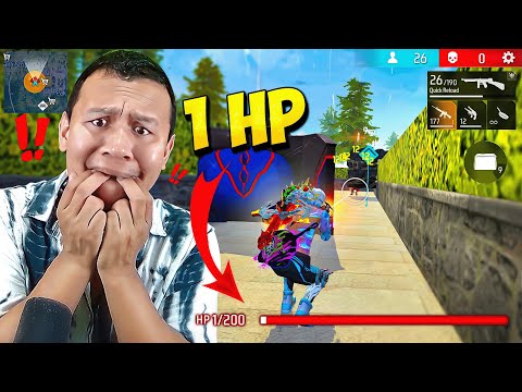 1 HP Only Most Difficult Challenge in Free Fire 😬 Tonde Gamer