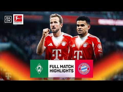 Werder Bremen vs FC Bayern | Bundesliga Highlights | Matchweek 22 | 2025-2026