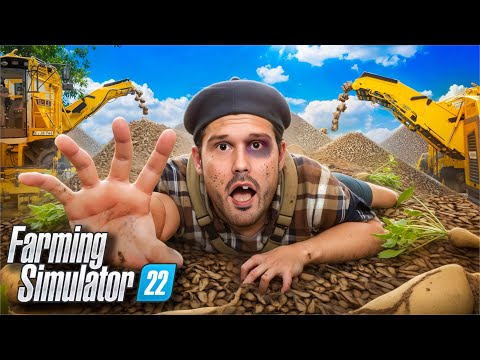 Can you harvest 1 MILLION TONS of Sugar Beets in 100 days in Farming Simulator 22?