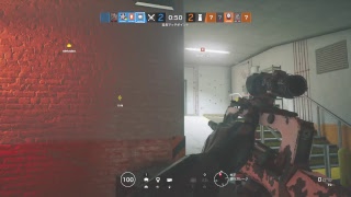 【PS4/R6S】本日【V】クラン様とクラン戦