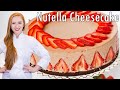 The BEST No Bake Strawberry Nutella Cheesecake Recipe Easy No Bake Recipe