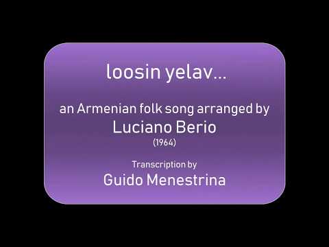 Luciano Berio - loosin yelav (1964)